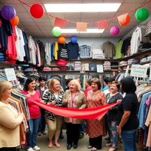 Celebration at AMEN House thrift store grand opening