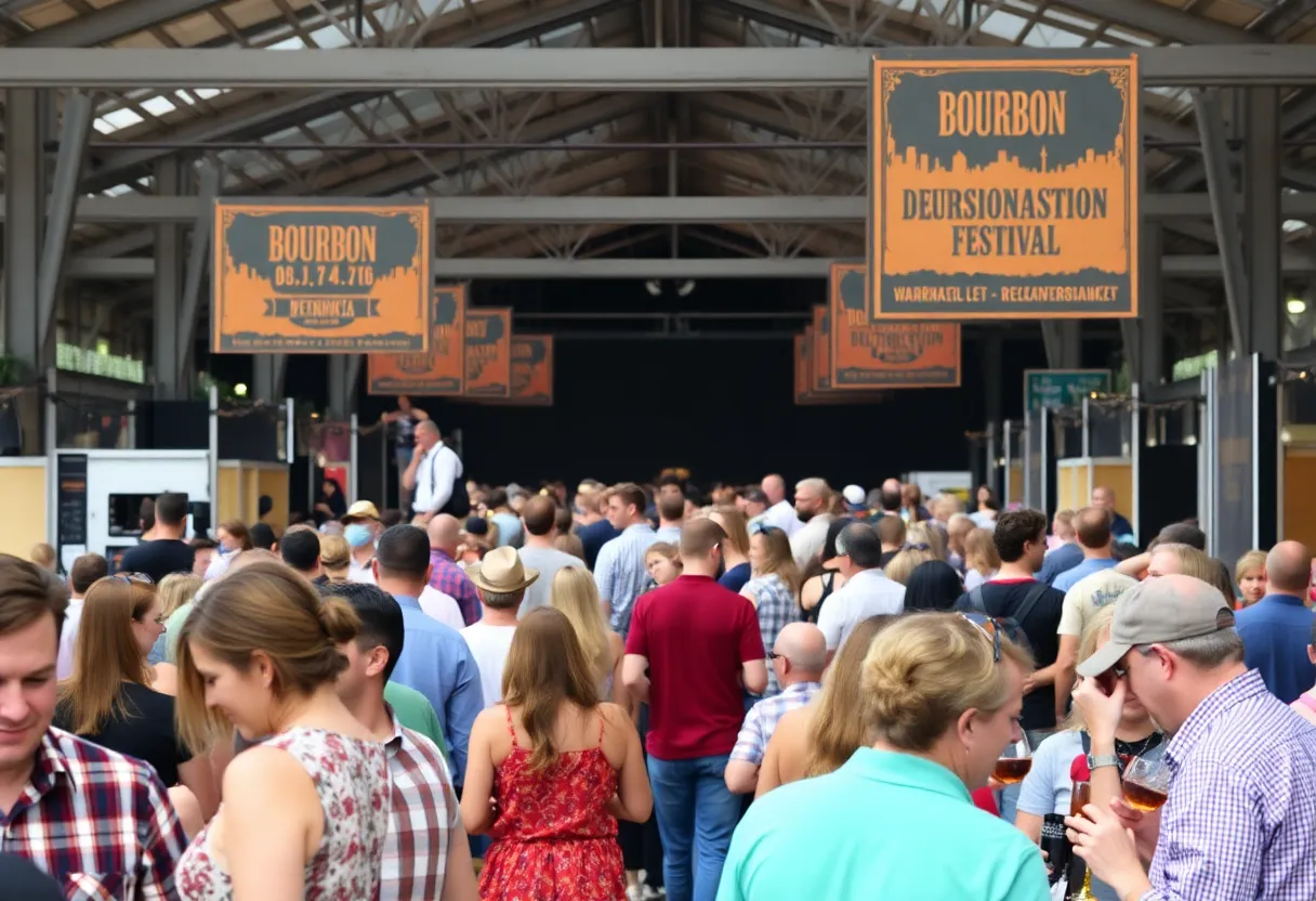 Attendees enjoying BourbonCon 2025 with tastings and culinary experiences