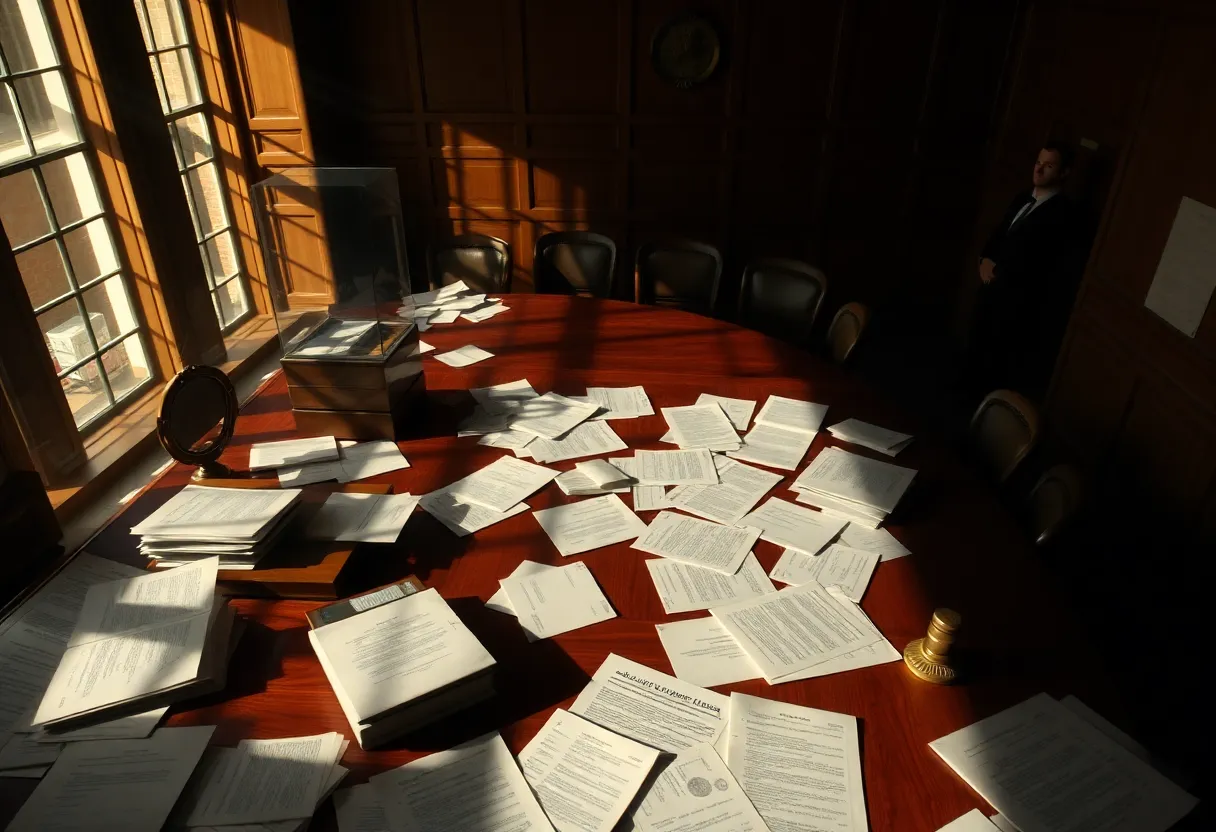Courtroom scene related to the Crystal Rogers disappearance case