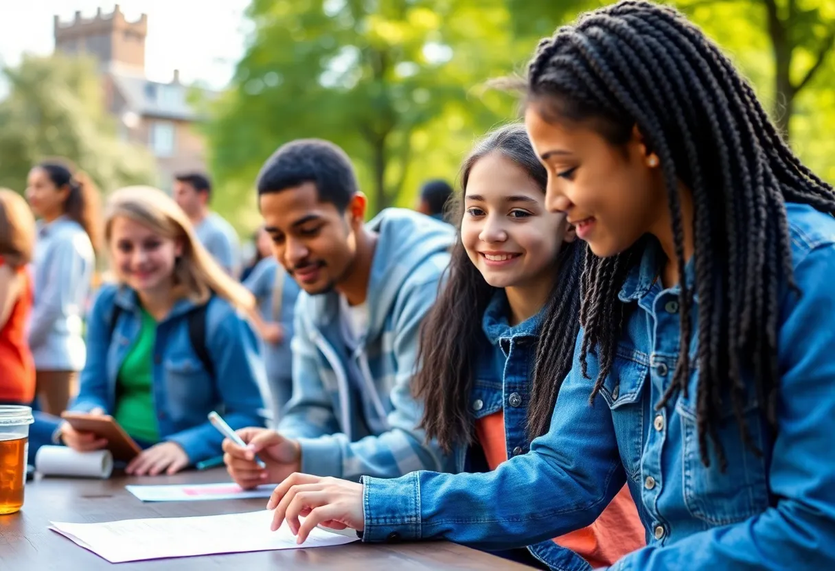 Lexington youth engaged in positive community activities