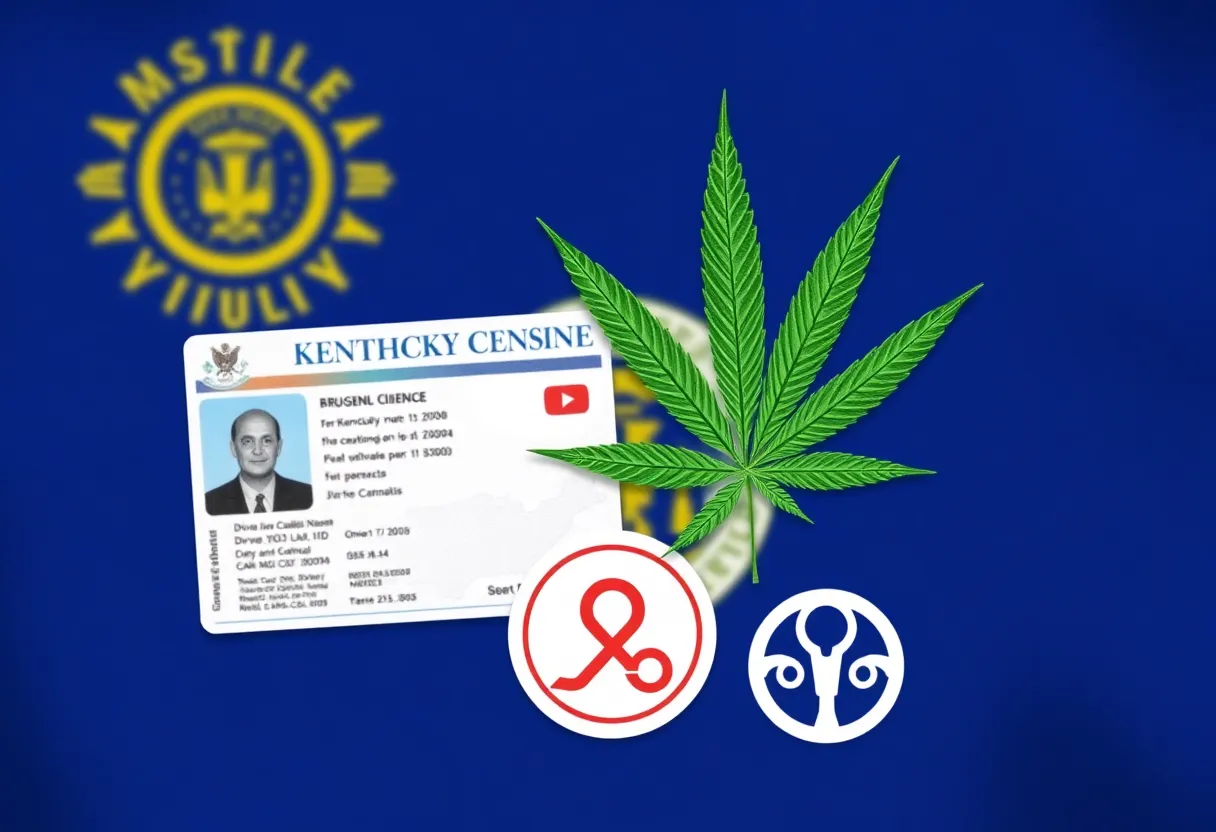Collage representing new laws in Kentucky for 2025