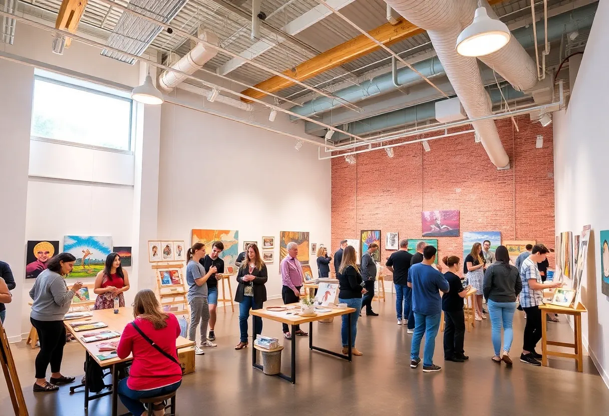 Newly renovated spaces at Pam Miller Downtown Arts Center in Lexington