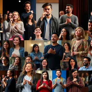 Actors auditioning for casting call in Lexington