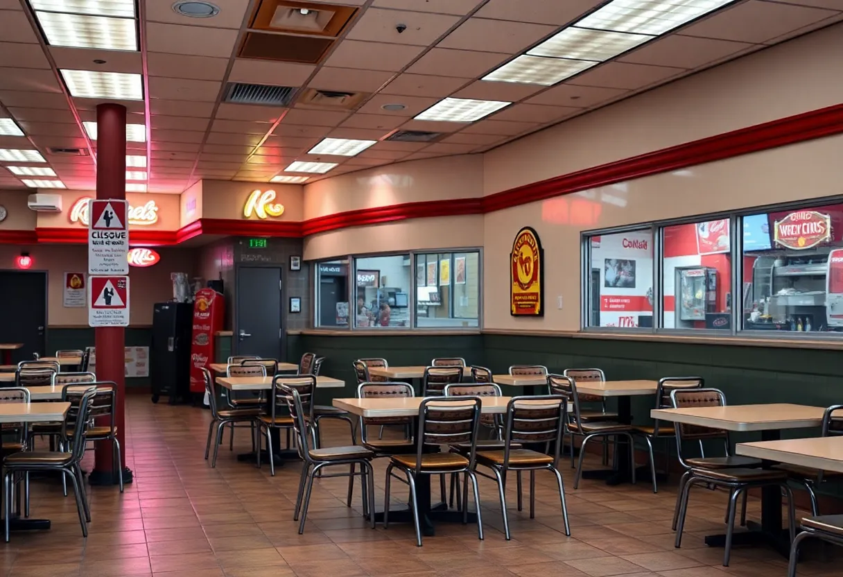 L8NITE Fast Food restaurant closed