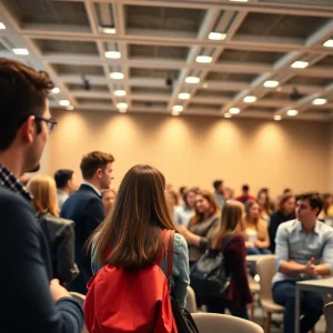 Students at the University of Kentucky Leadership Conference