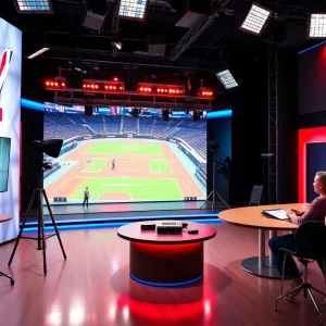Modern studio design for UK Sports Network's UKSN All Access