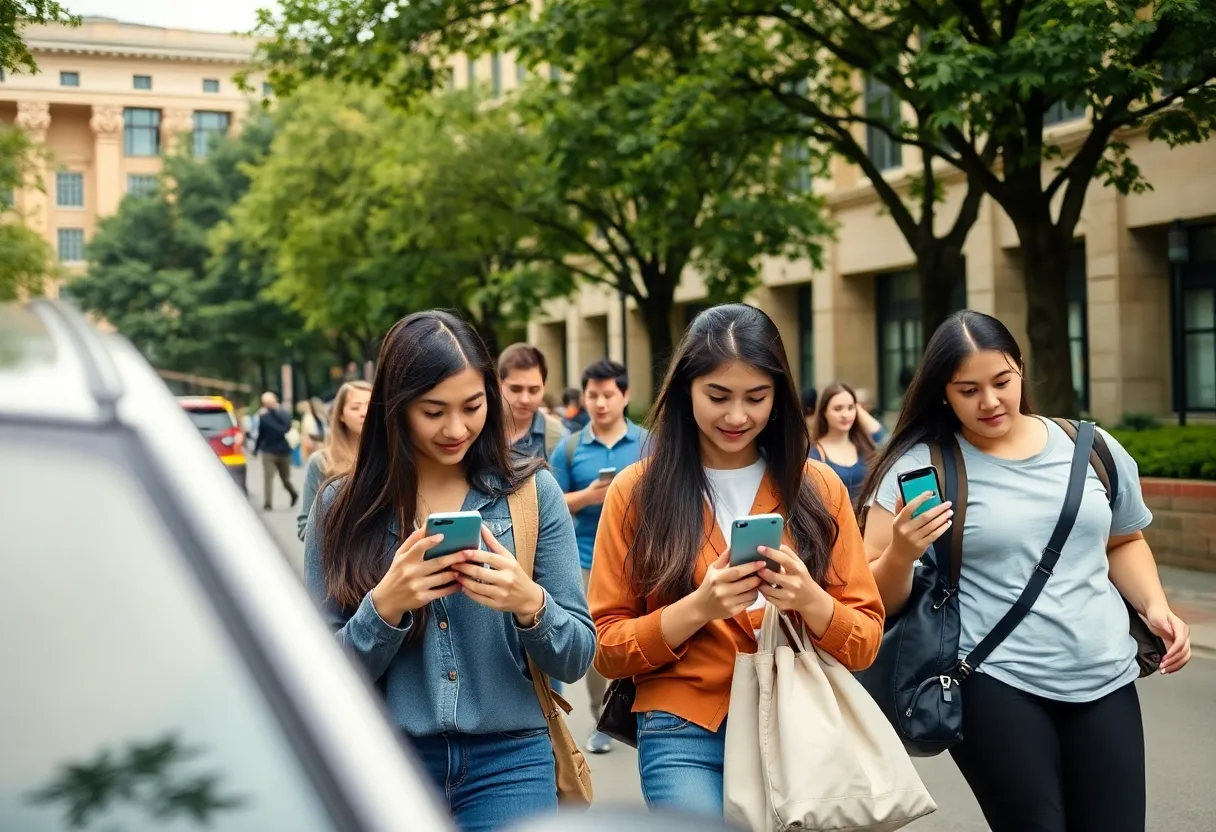Students utilizing Wildcab Vouchers for safe rides
