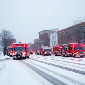Emergency services preparing for winter weather in Lexington, KY