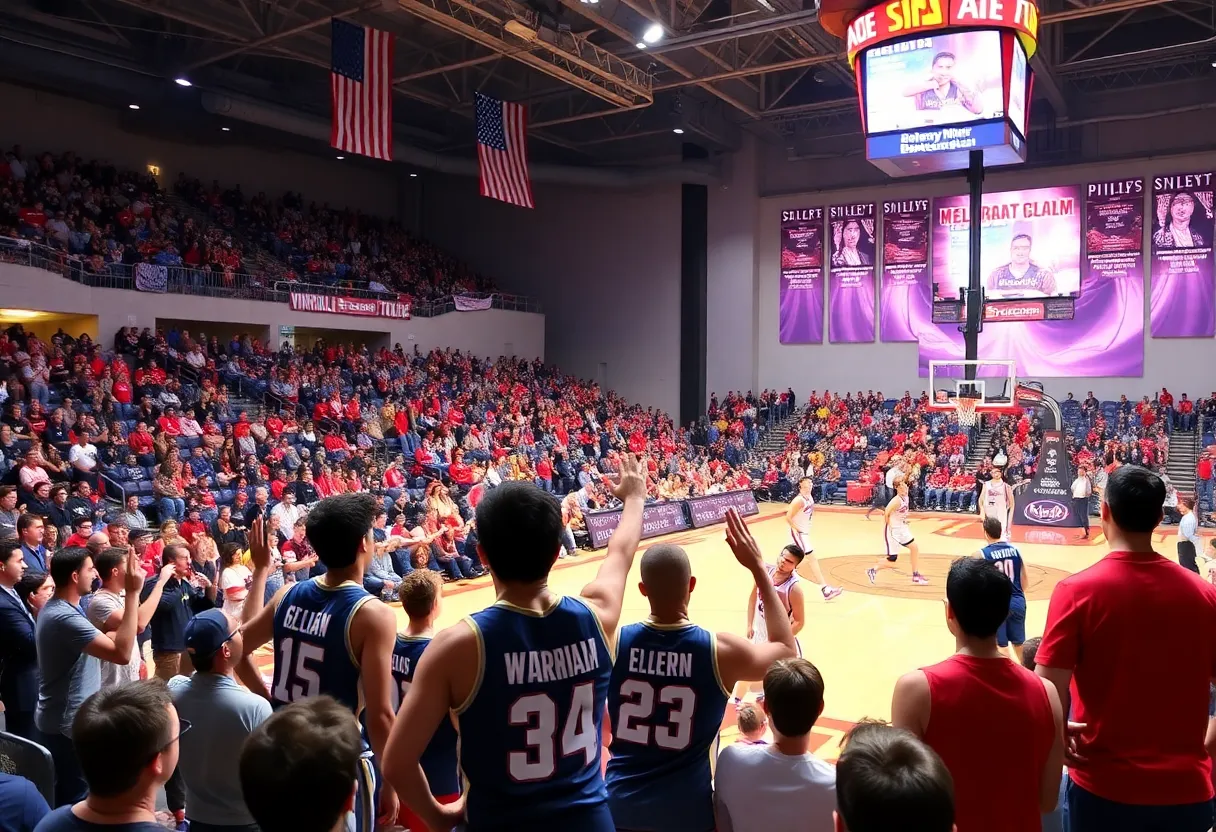 Kentucky Wildcats basketball game against Tennessee Lady Volunteers