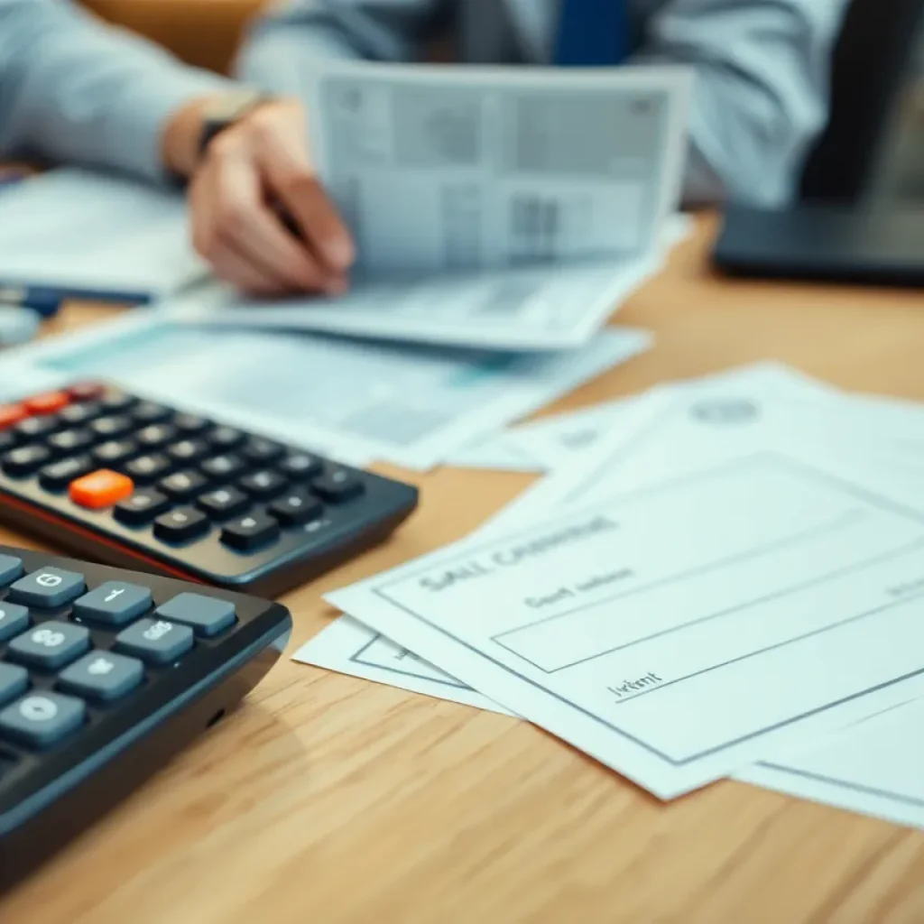 Investigation of forged checks in office setting