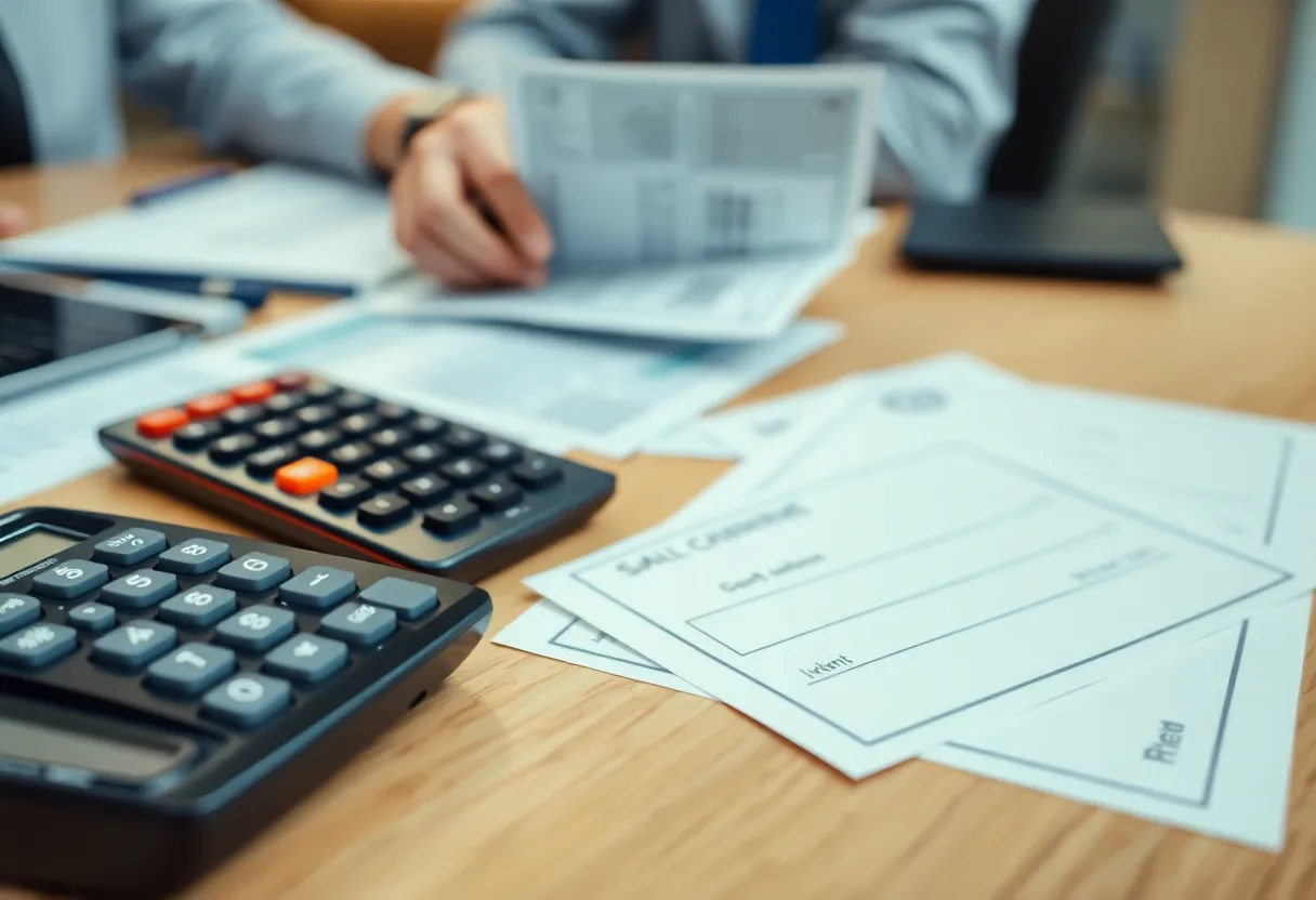 Investigation of forged checks in office setting