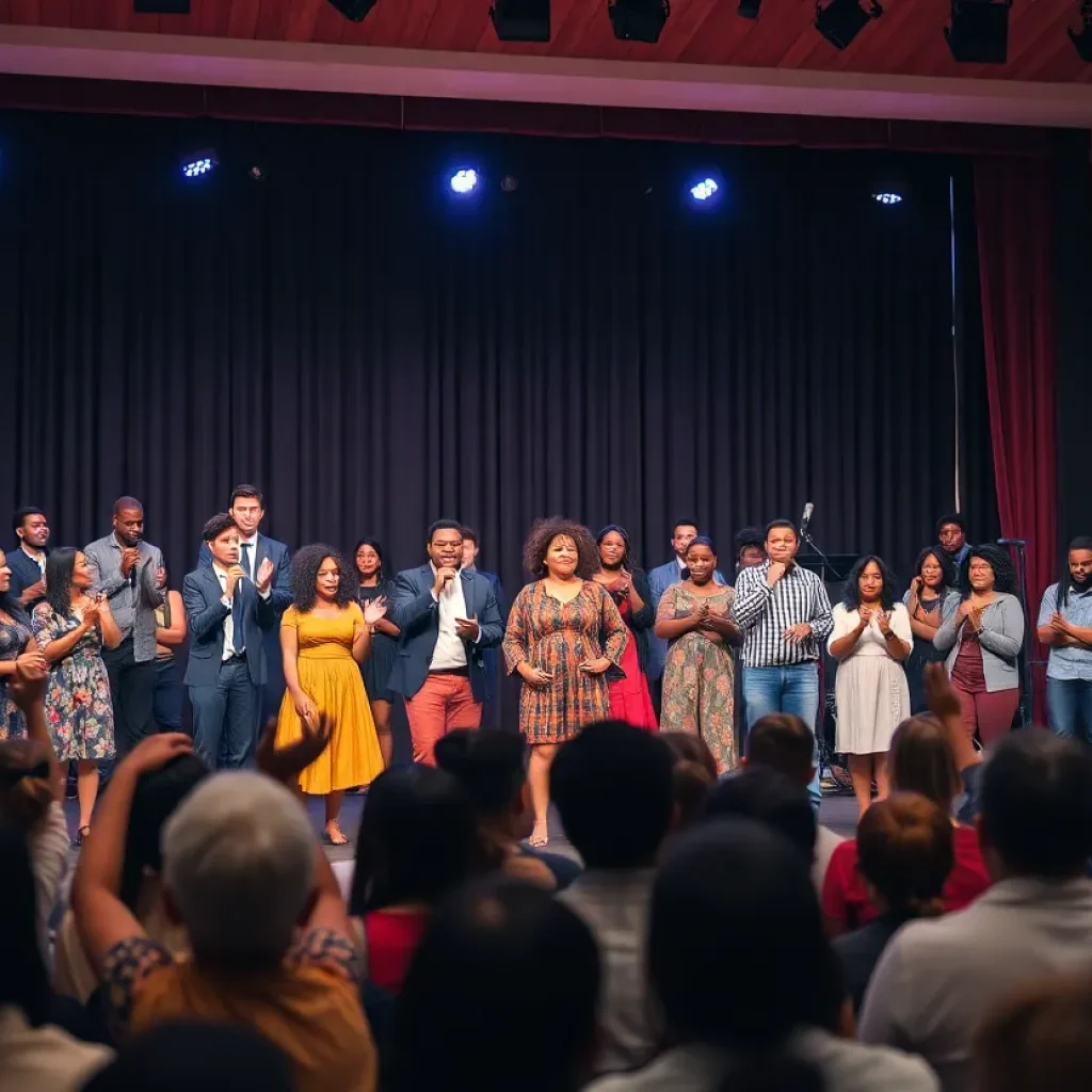 Performance during Black History Month event at University of Kentucky