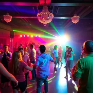 Dancers competing at the Dancing with the Lexington Stars fundraiser event