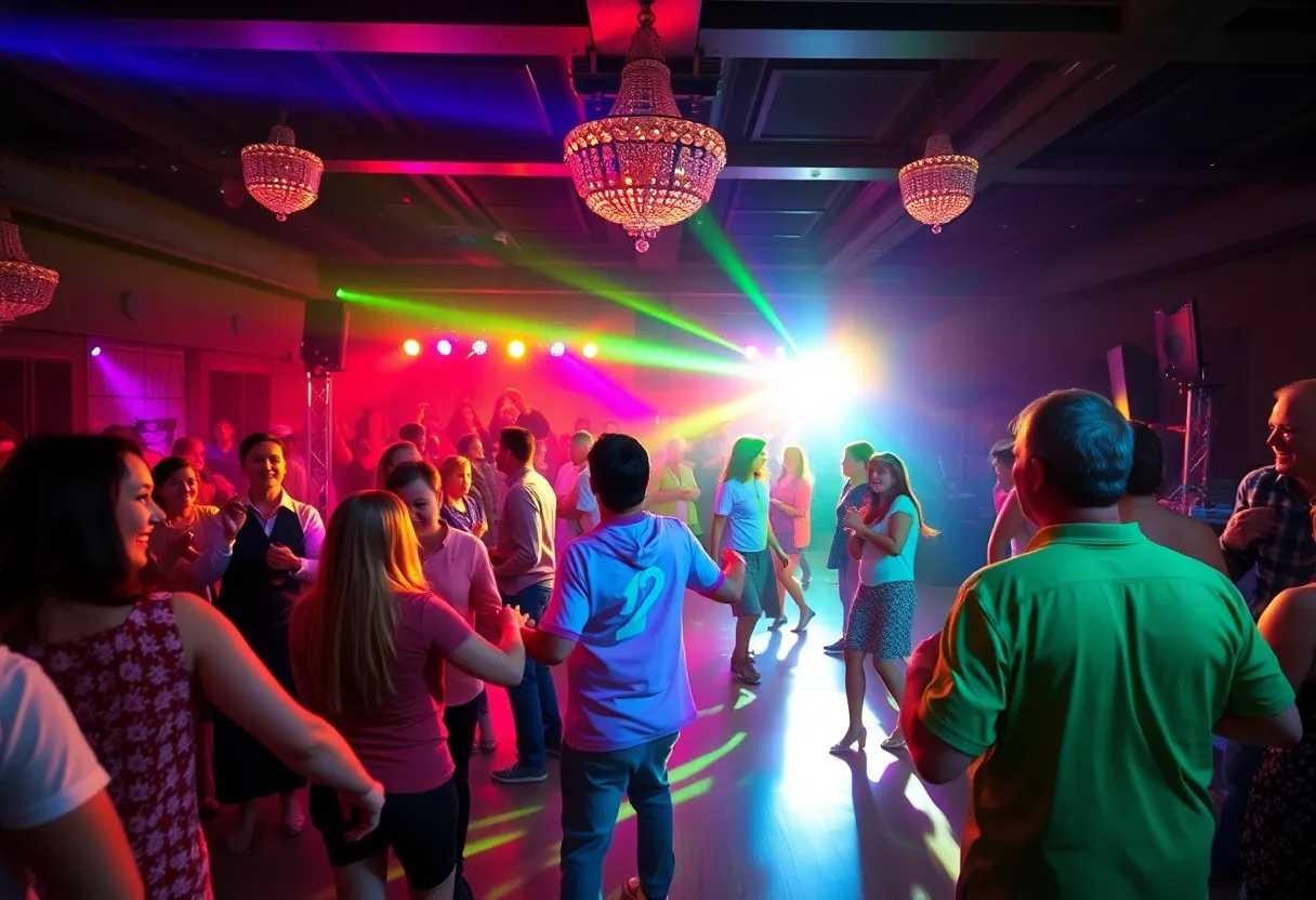 Dancers competing at the Dancing with the Lexington Stars fundraiser event