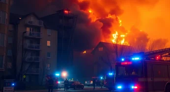 Fire Displaces Nearly 30 Residents at Lexington Apartment Complex