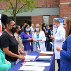Healthcare professionals promoting STI awareness in Lexington, KY
