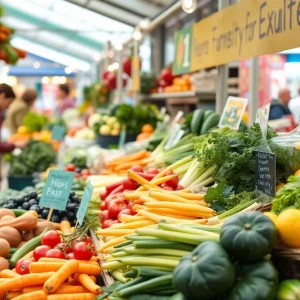 Fresh produce at Black Soil's Farmacy Neighborhood Market