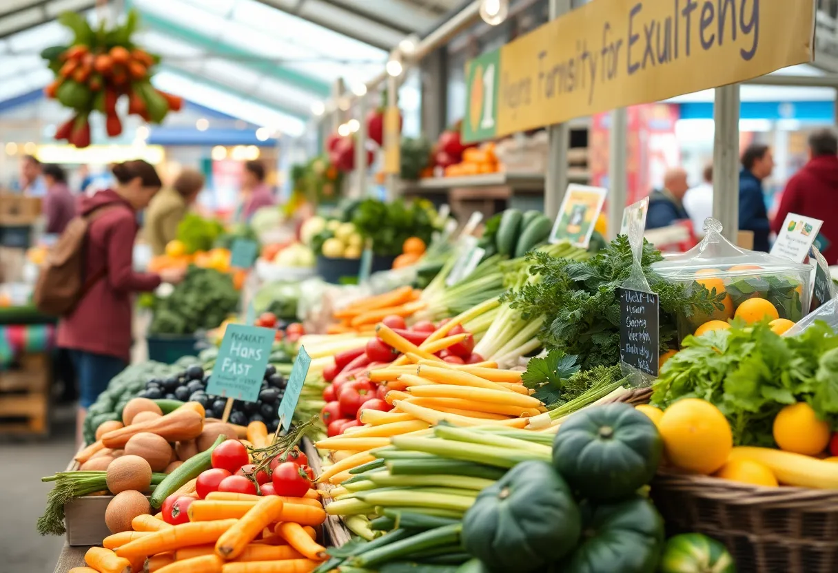 Fresh produce at Black Soil's Farmacy Neighborhood Market