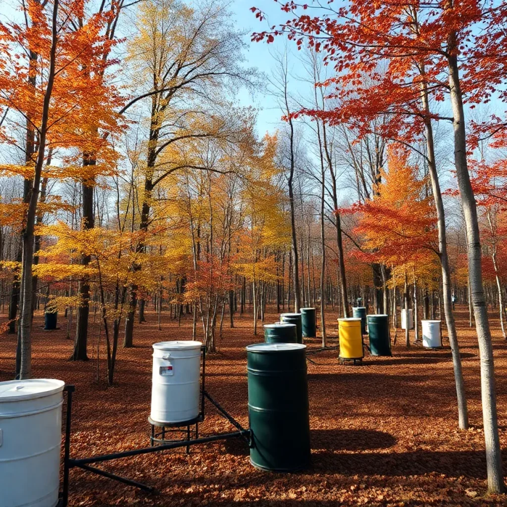 Maple trees in Kentucky ready for syrup production
