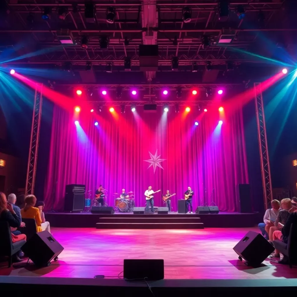 Stage performance of Laura Bell Bundy's musical 'Mama, I'm a Big Girl Now!' at the Lexington Opera House.