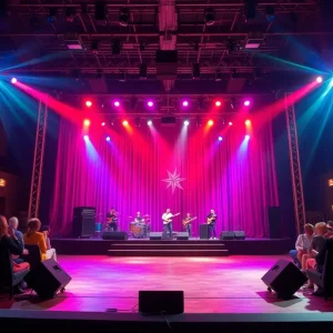 Stage performance of Laura Bell Bundy's musical 'Mama, I'm a Big Girl Now!' at the Lexington Opera House.