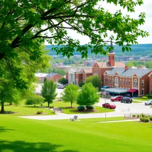 Scenic view of Lexington, Kentucky, highlighting its appeal as a retirement destination.