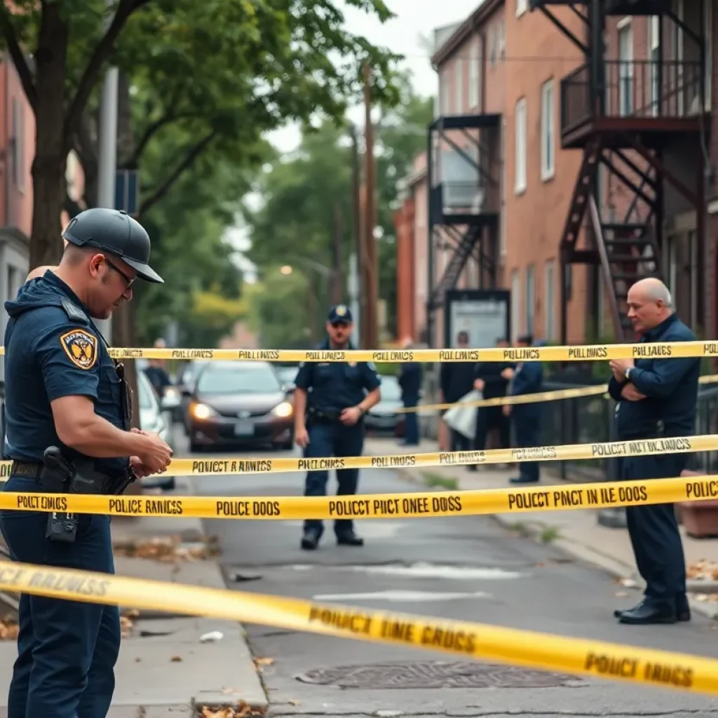 Police investigating a stabbing incident in Lexington