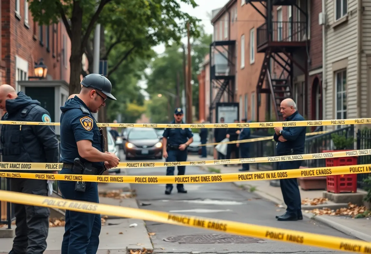 Police investigating a stabbing incident in Lexington