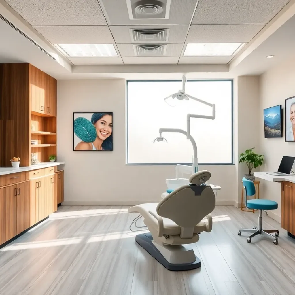Interior view of Unbridled Dental Care dental office