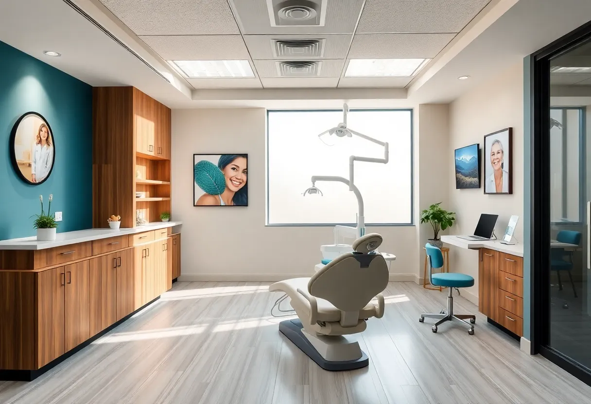 Interior view of Unbridled Dental Care dental office