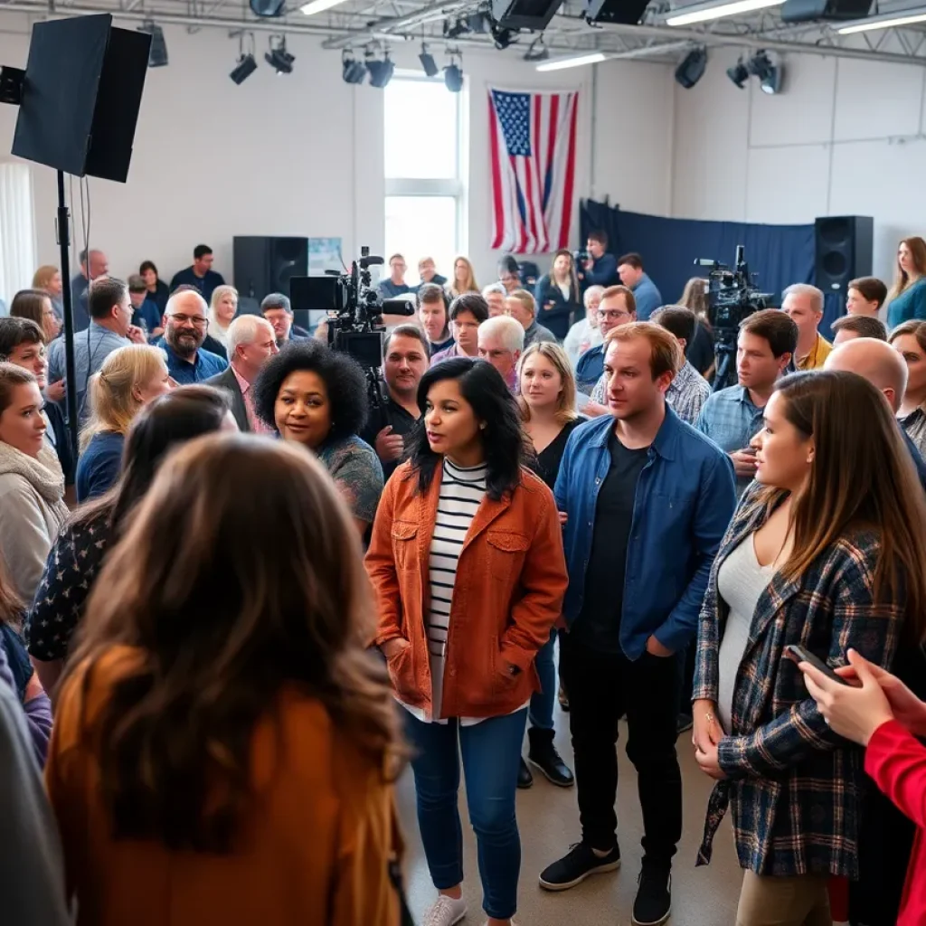 Diverse actors auditioning for casting calls in Lexington