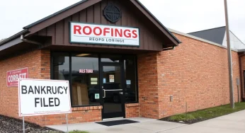 Lexington Blue Roofing Company Files for Chapter 11 Bankruptcy