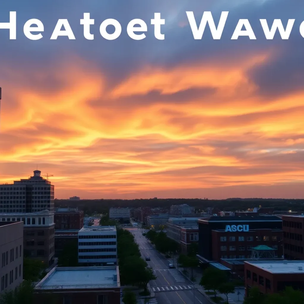 Cooling centers in Lexington, Kentucky during a heat wave.
