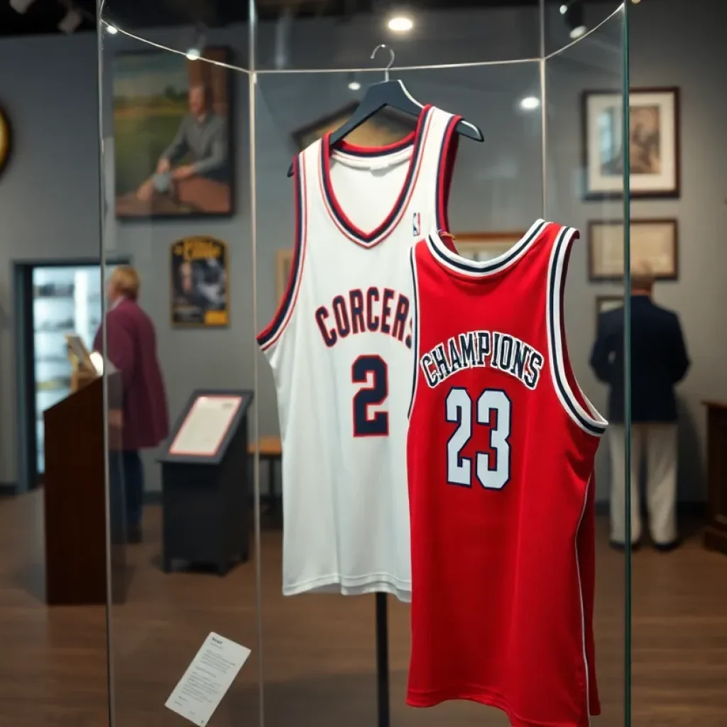 Exhibit featuring rare artifacts at Lexington History Museum