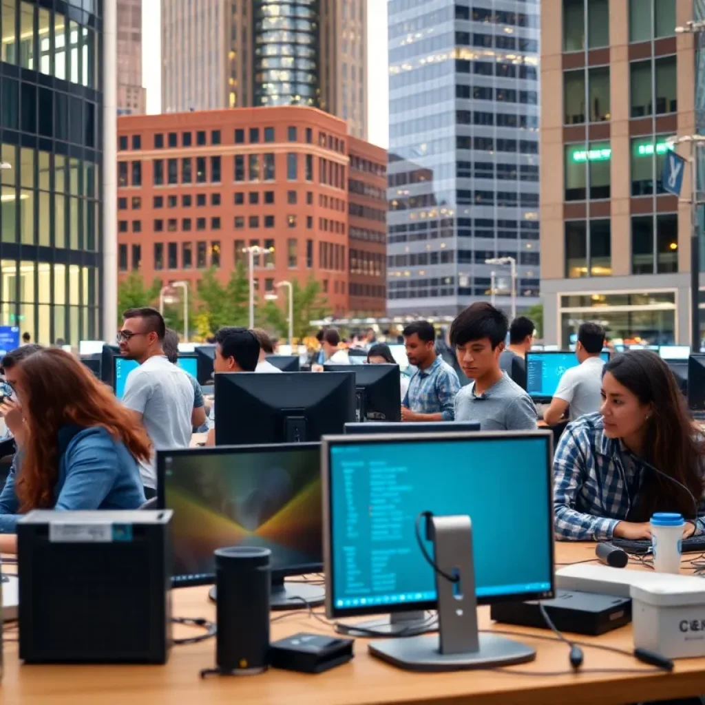 Vibrant tech scene in Lexington KY with young professionals