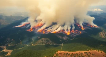 New Mexico Wildfires Rage Across 80,000 Acres