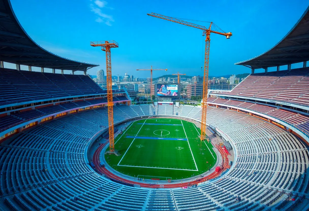 Renovation of University of Kentucky athletic facilities