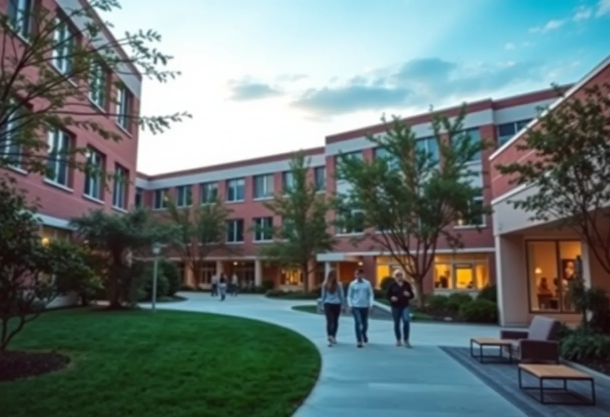 Campus of the University of Kentucky College of Nursing