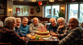Veterans Celebrate 99th Birthday of John Hughes at White Castle