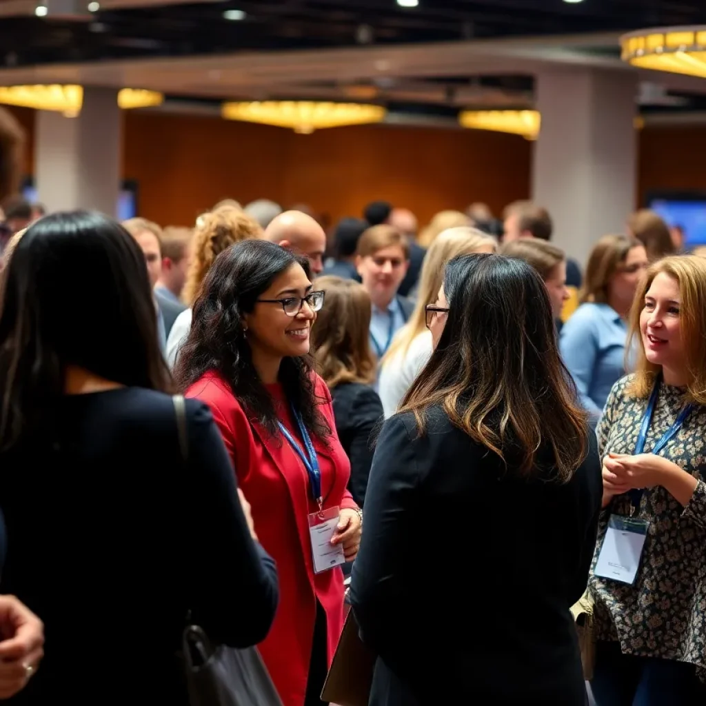 Women participating in discussions at the Women's Summit in Kentucky