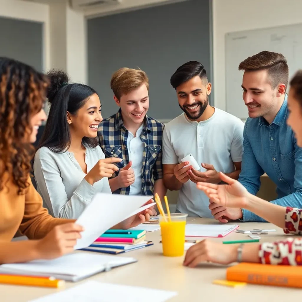 Group of young entrepreneurs brainstorming business ideas