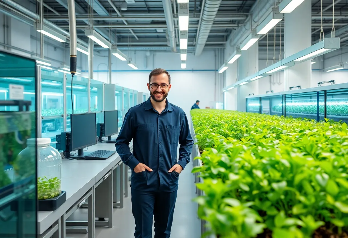 New Alltech manufacturing facility focused on sustainable agriculture.