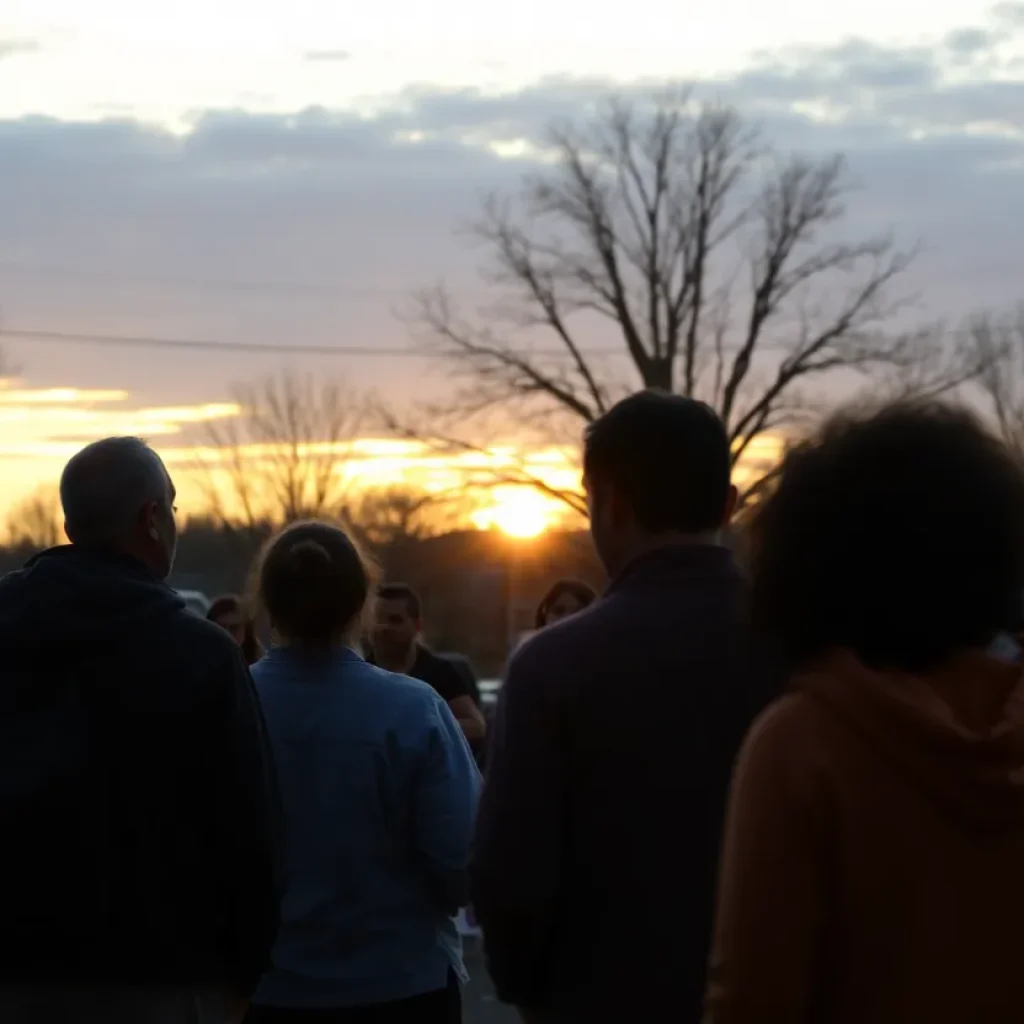 Residents of Lexington gathering for community support