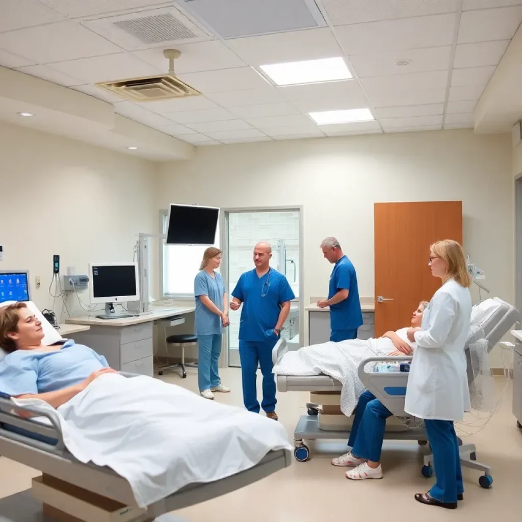 Modern cancer treatment facility in Kentucky