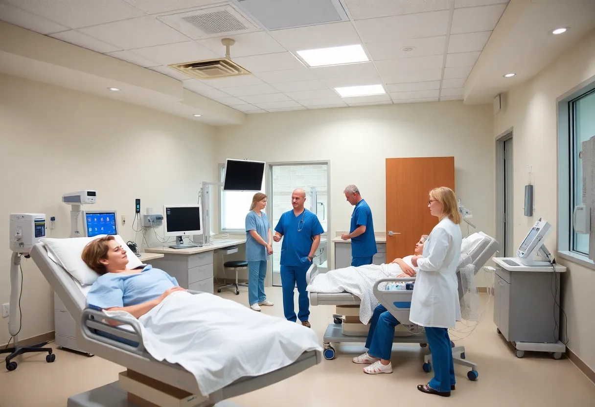 Modern cancer treatment facility in Kentucky