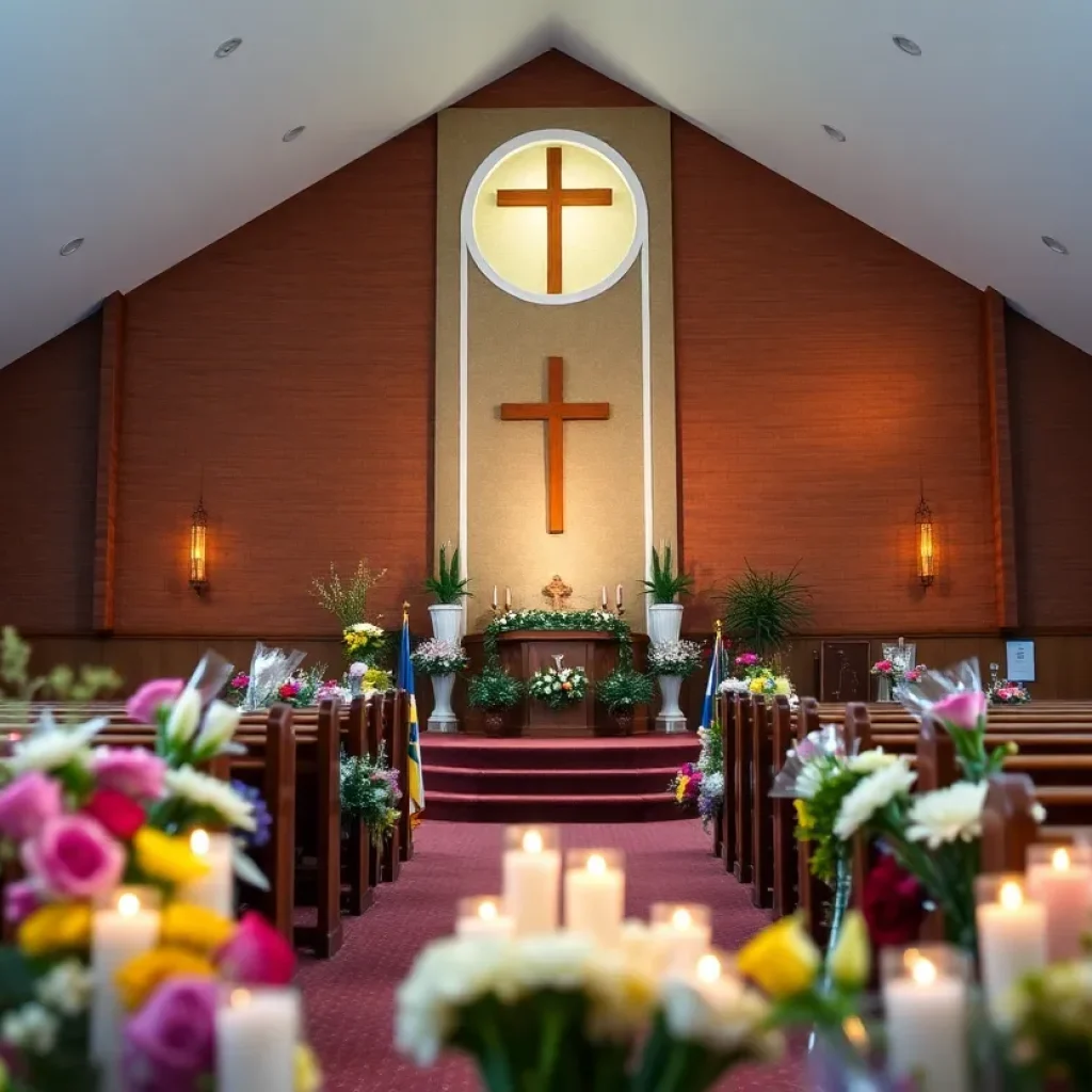 Vigil at Richmond Road Baptist Church for shooting victims