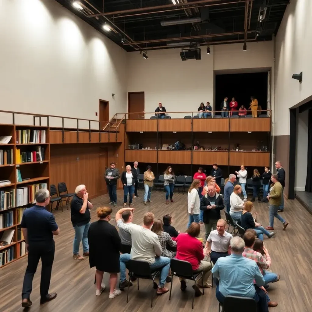 Interior of the new theater space at Antagonist Productions