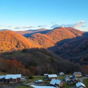 Scenic view of Appalachian mountains representing culture and storytelling.