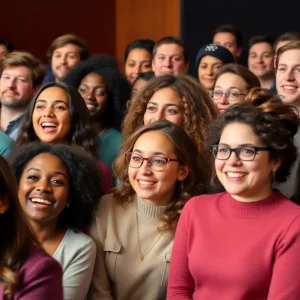 A diverse group of actors auditioning for various roles
