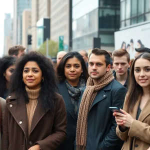 Actors at a casting call in Lexington, Kentucky